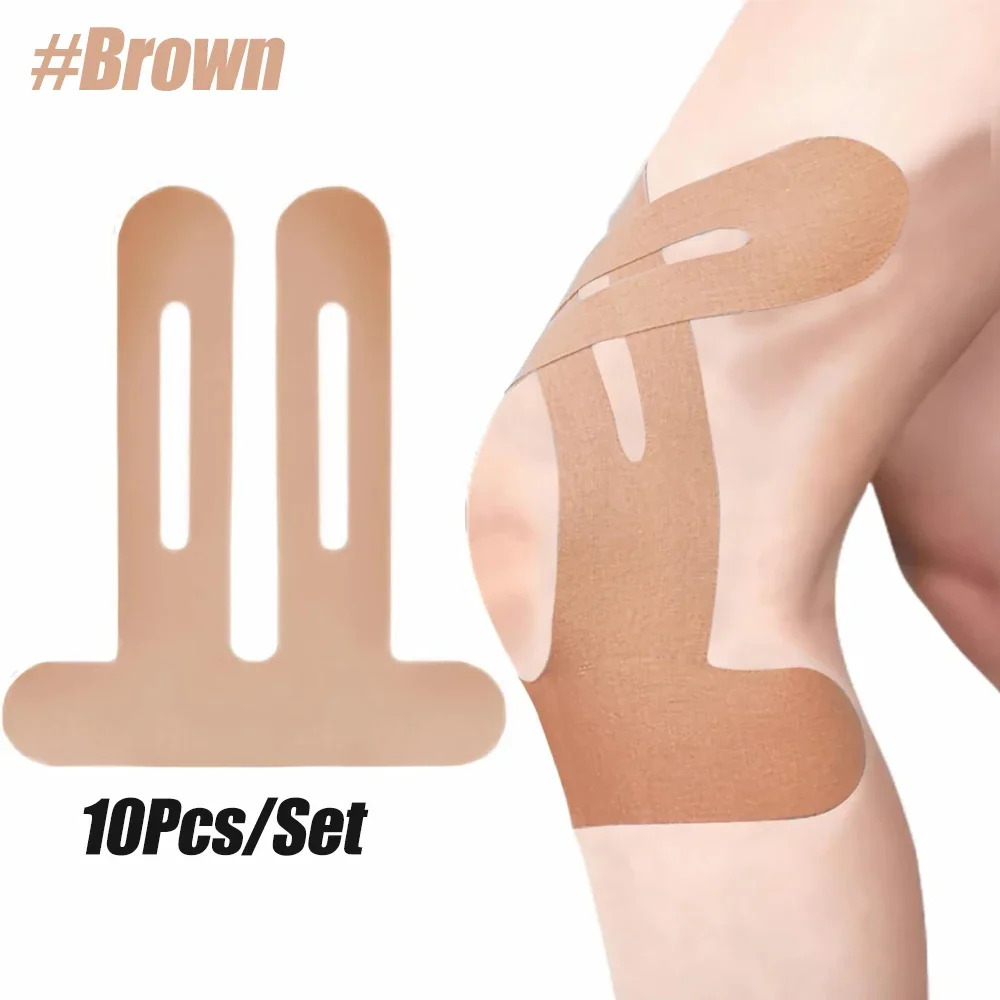 Sports Taping Precut - Kinesiologietape voor knieën, waterdicht & elastisch,