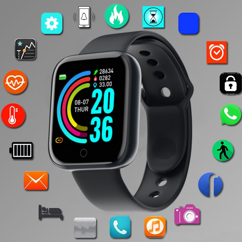 Health Wellness Bracelet - Smart Watch voor heren Dames Sportmodus