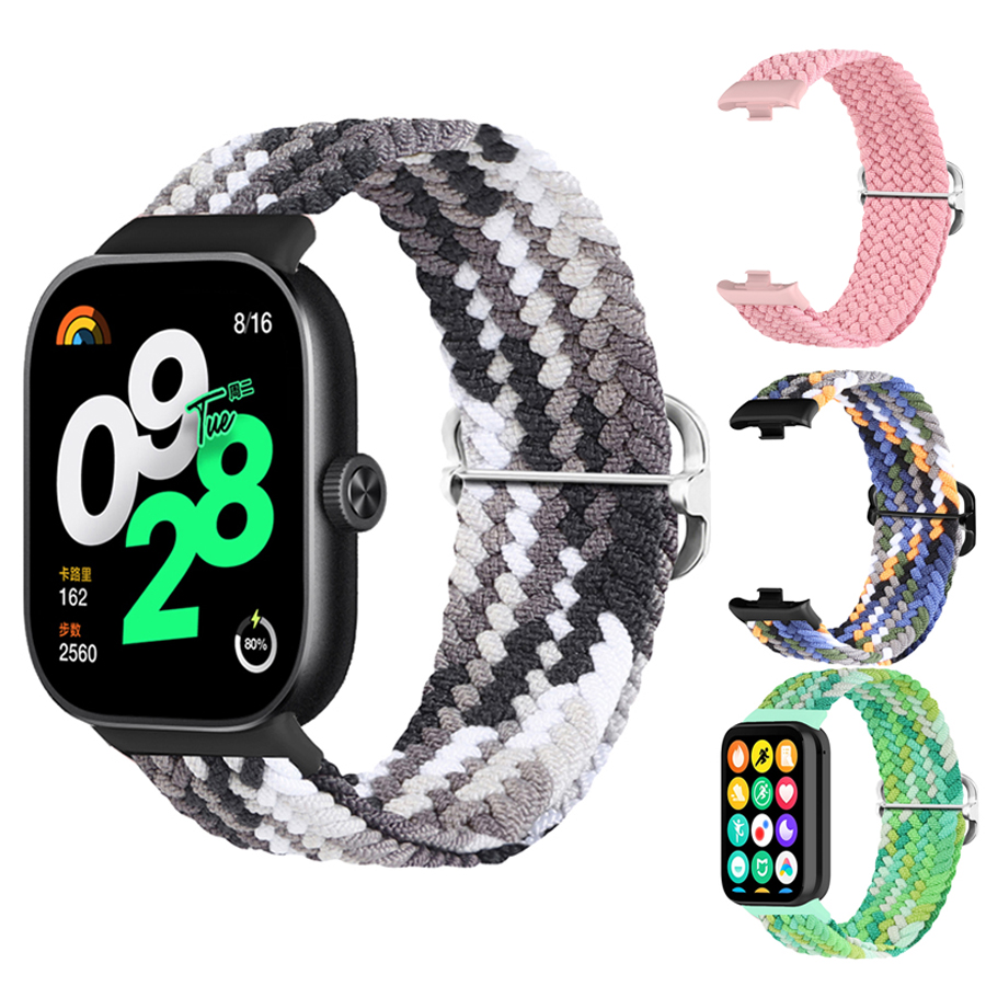 Health Wellness Bracelet - Nylon gevlochten bandje voor Xiaomi Mi