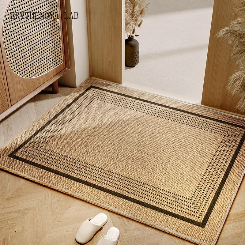 Bamboo Bath Mat - Japanse Diatomeeën Modder Antislip Vloermat Stofverwijderende