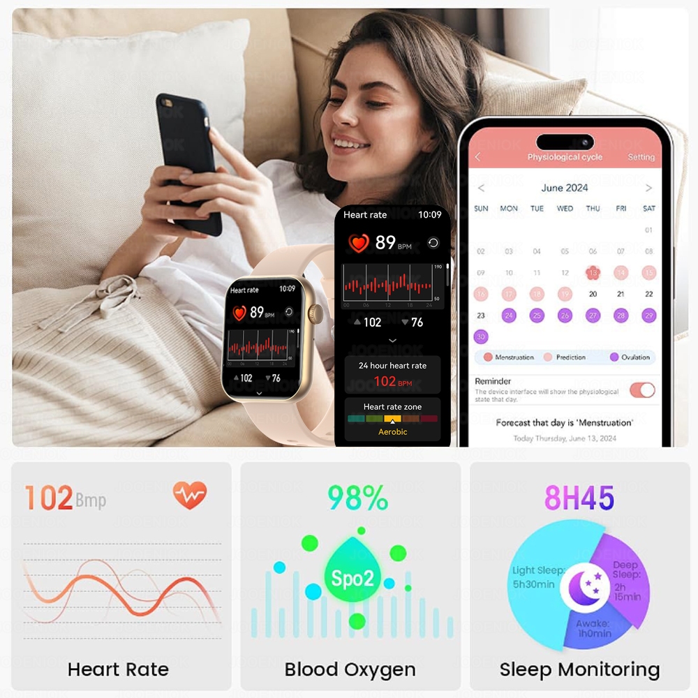 2025 Nieuwe Smartwatch Dames G - Health Wellness Bracelet recensie en prijs