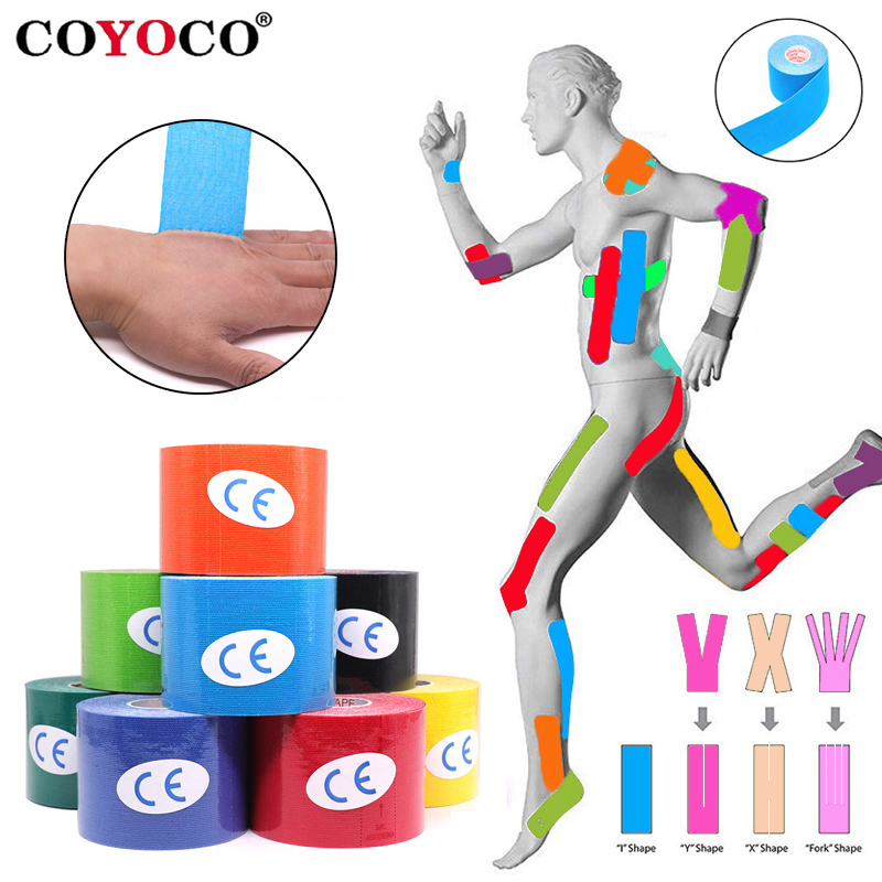 Breedte 2.5 cm-10 cm Kinesiolo - Sports Taping Precut recensie en prijs