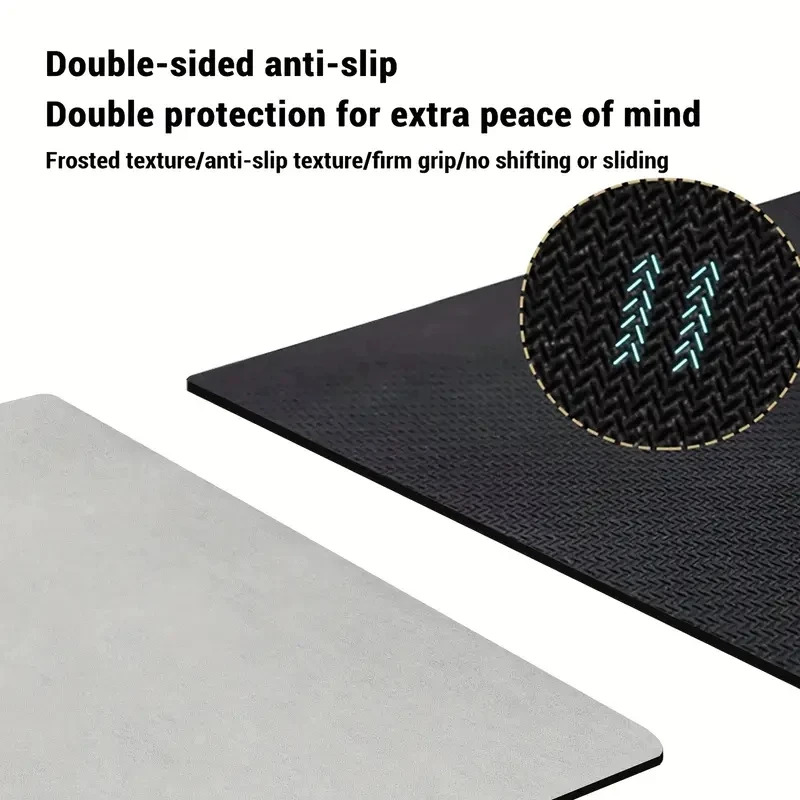 VIKAMA Diatomiet Badmat Effen  - Bamboo Bath Mat recensie en prijs