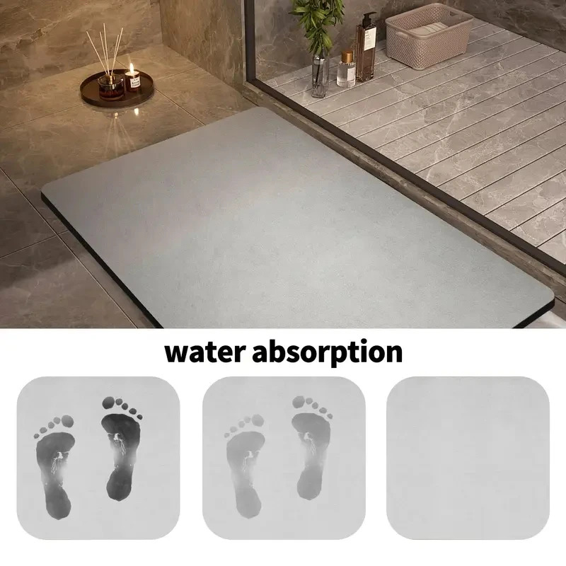 VIKAMA Diatomiet Badmat Effen  - Bamboo Bath Mat recensie en prijs