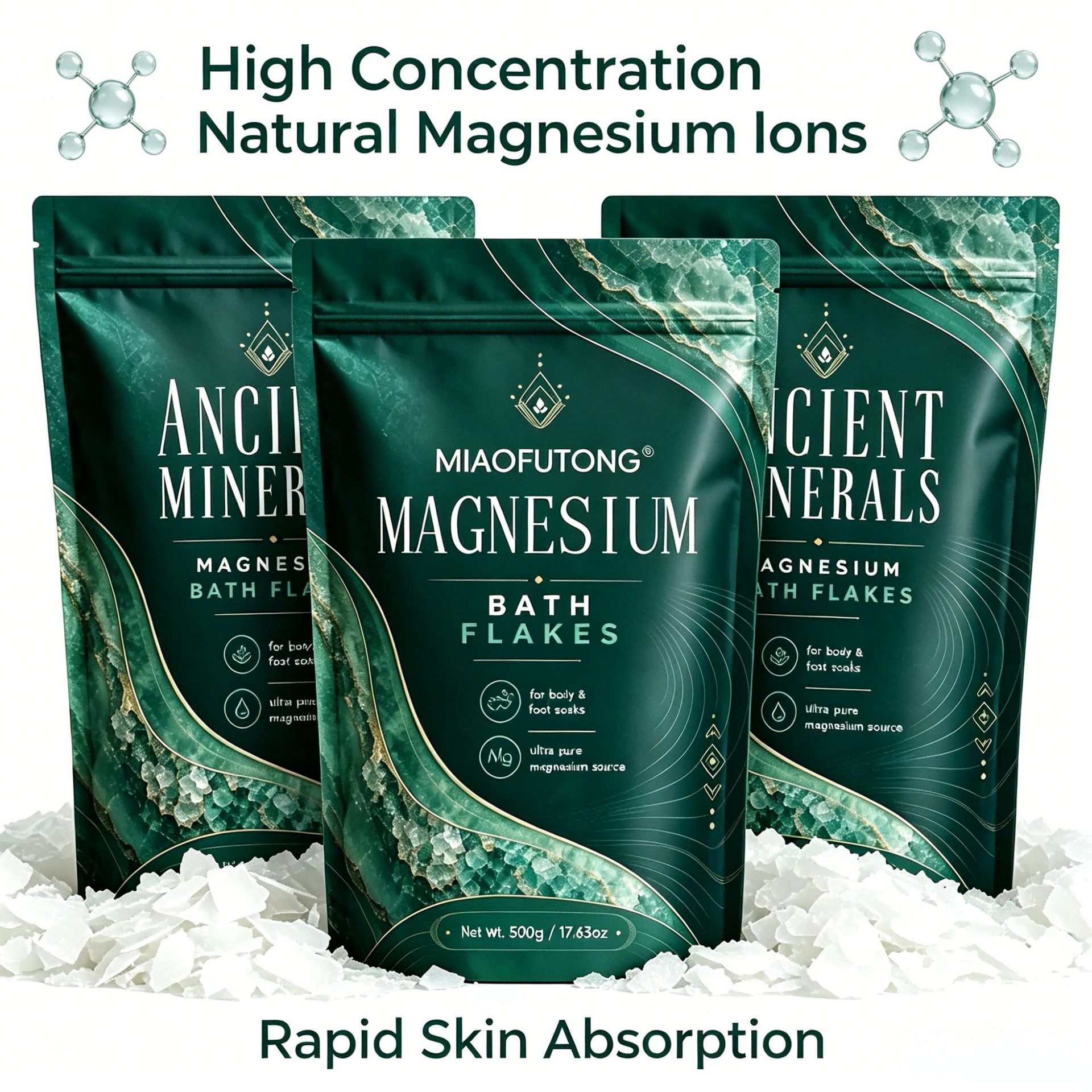 Mineraal magnesium badzout, 50 - Bath Salts Magnesium recensie en prijs
