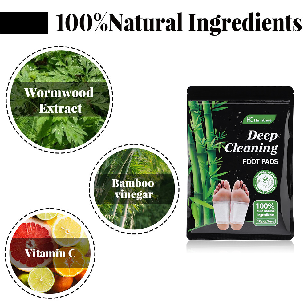 10 stuks Mugwort Bamboehoutsko - Detox Foot Patch recensie en prijs