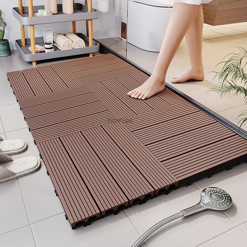 Gesimuleerde ecologische houte - Bamboo Bath Mat recensie en prijs
