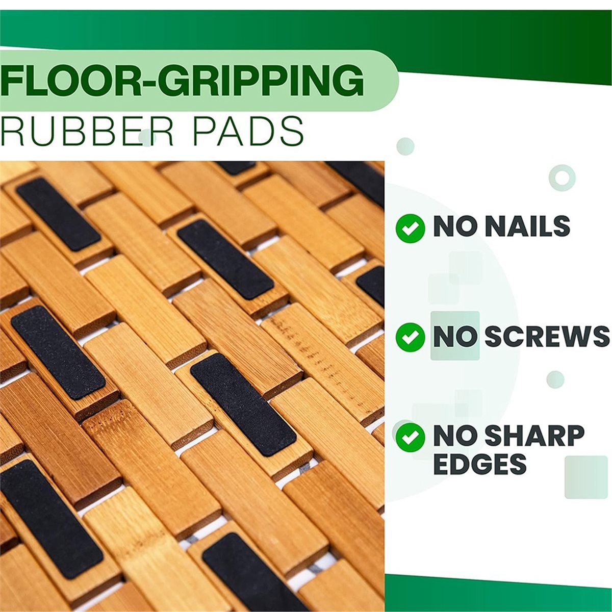 NOCM Bamboe Badmat - Opvouwbar - Bamboo Bath Mat recensie en prijs