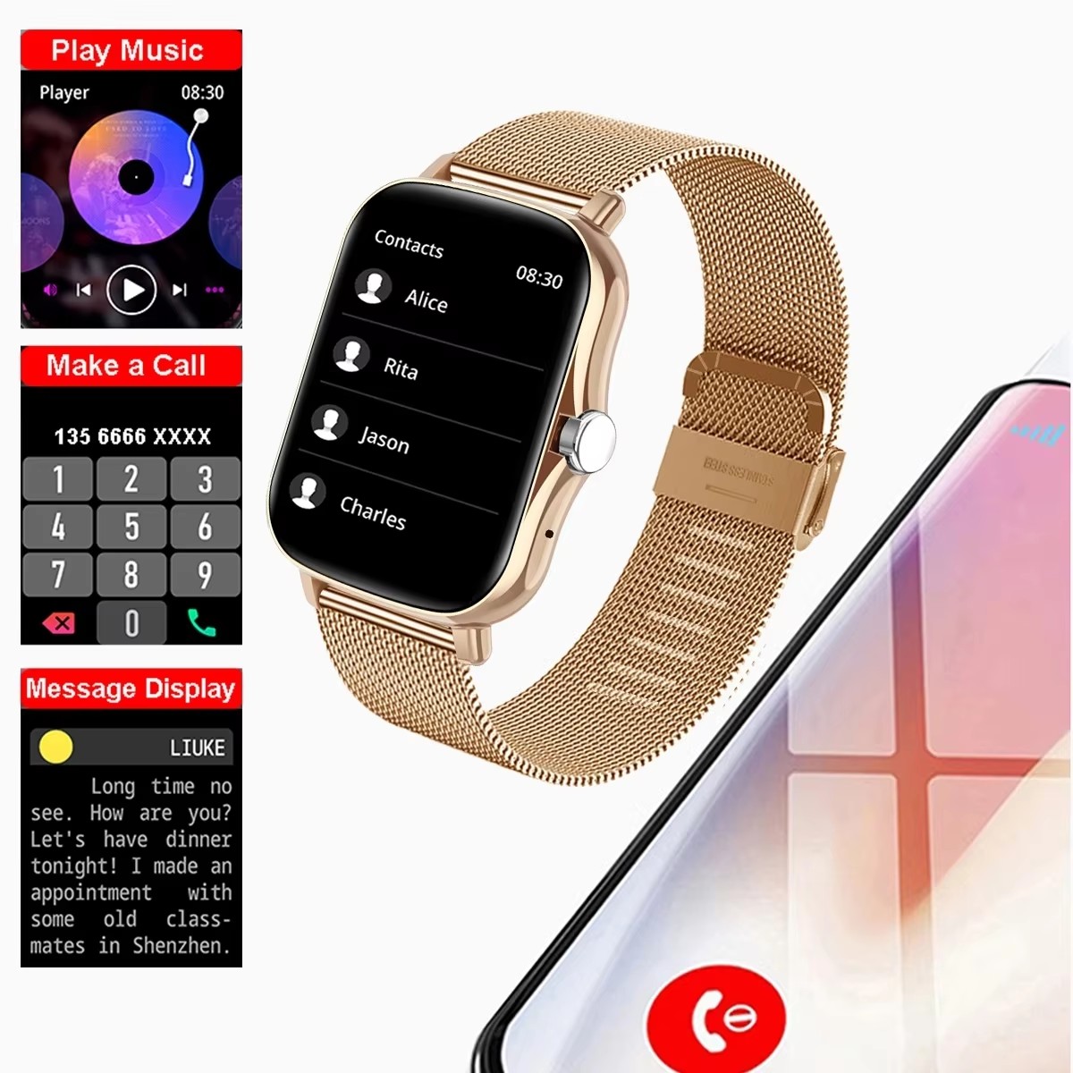 2026 Nieuw Multifunctioneel Sm - Health Wellness Bracelet recensie en prijs