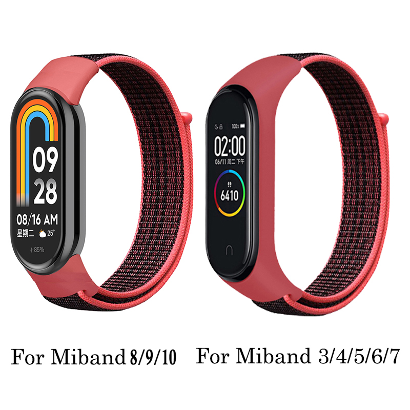Nylon armband voor Mi Band 8 9 - Health Wellness Bracelet recensie en prijs