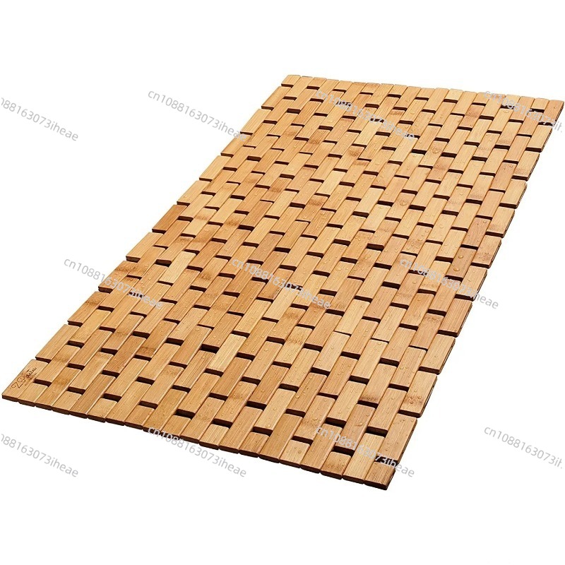 Bamboe badmat voor badkamer Op - Bamboo Bath Mat recensie en prijs