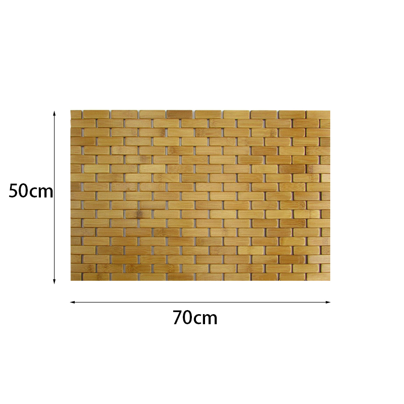 Teakhouten badmat Voeten Douch - Bamboo Bath Mat recensie en prijs
