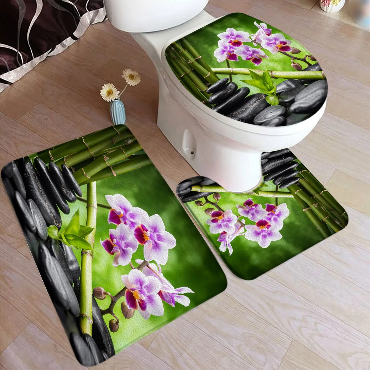 Zen Groene Bamboe Badmattenset - Bamboo Bath Mat recensie en prijs