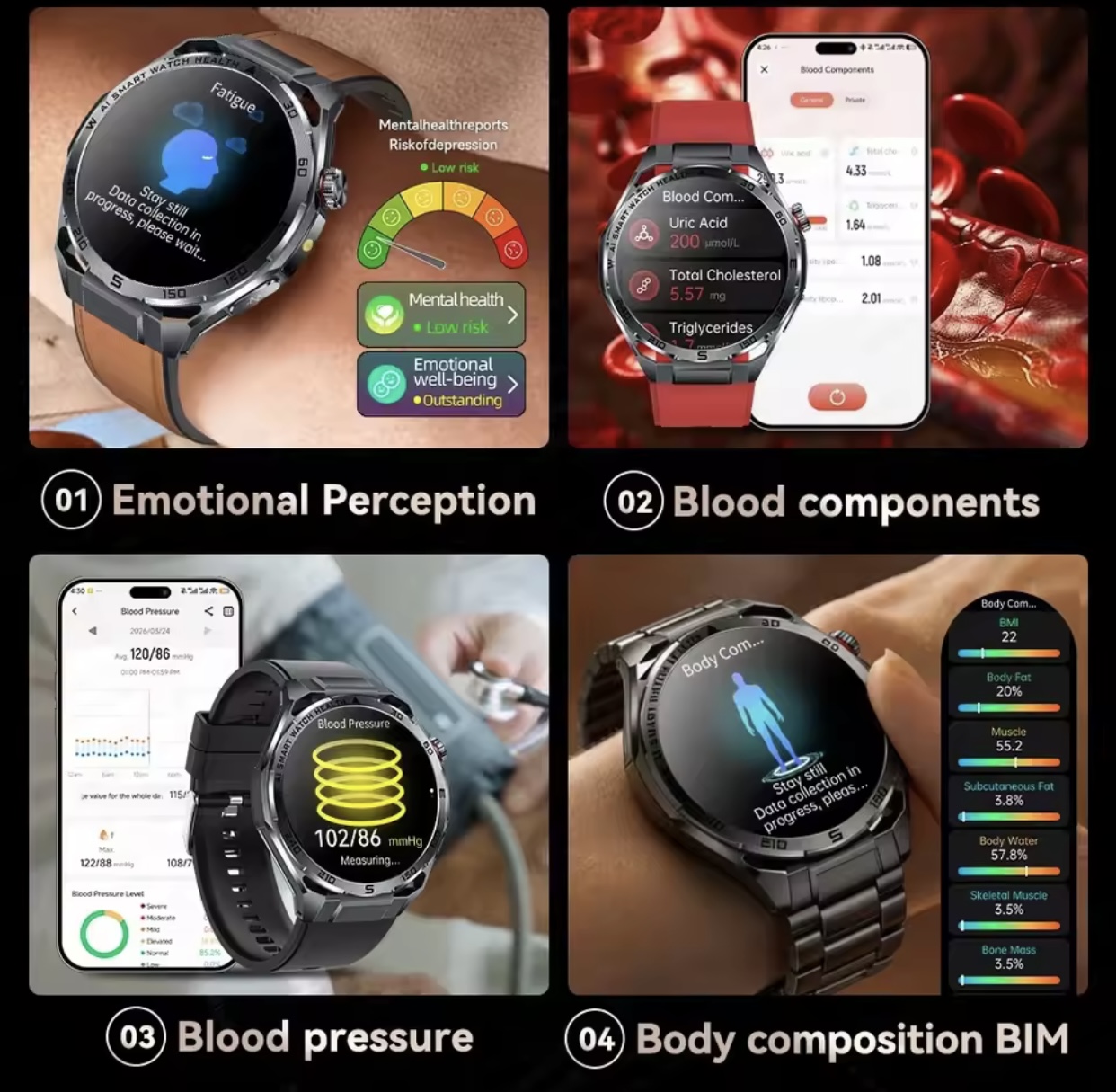Medisch ECG-horloge 2026 AI Me - Health Wellness Bracelet recensie en prijs