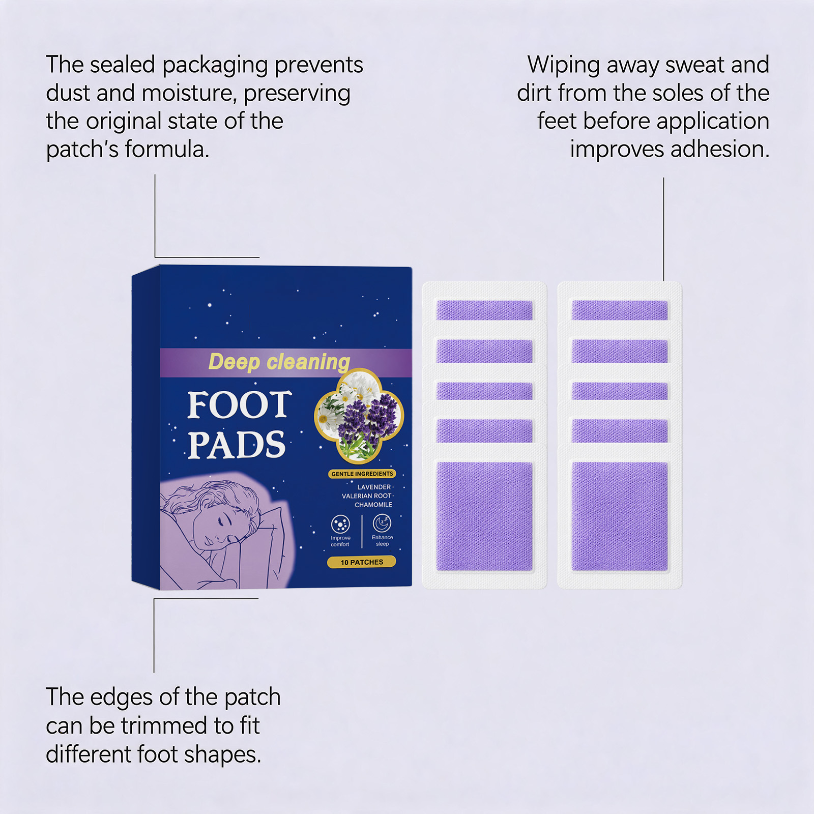 Diepe slaapvoetpleisters Verbe - Detox Foot Patch recensie en prijs
