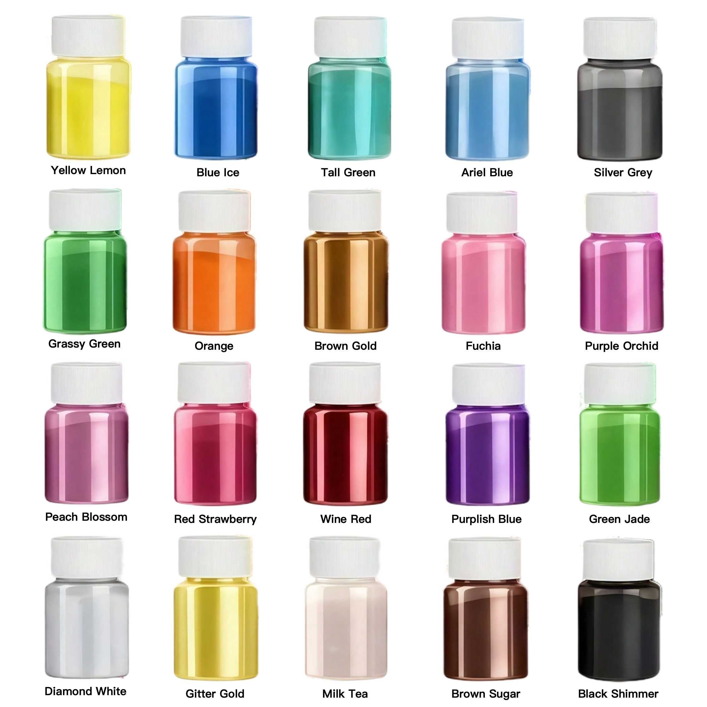 20 kleuren, verpakking met 20  - Bath Salts Magnesium recensie en prijs